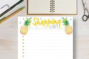 Pineapple Planner - Letter & Half