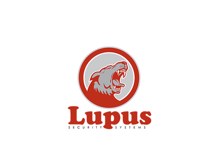 Lupus Security System Logo in Logo Templates - product preview 8