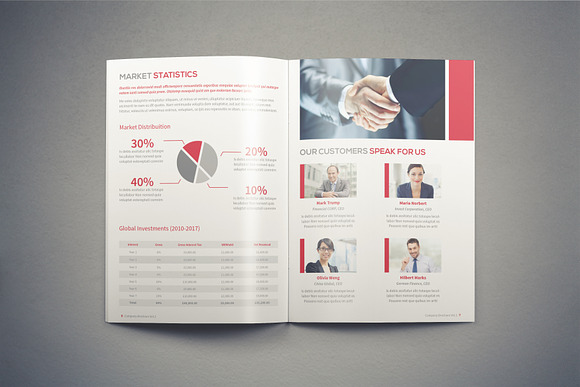 Company Brochure Template Vol.1 in Brochure Templates - product preview 2