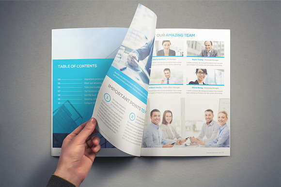 Company Brochure Template Vol.2 in Brochure Templates - product preview 4