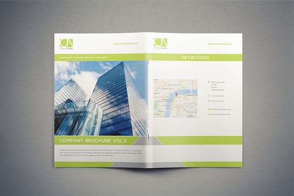 Company Brochure Template Vol.3 in Brochure Templates - product preview 5