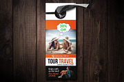 Tour travel Agency Door Hanger