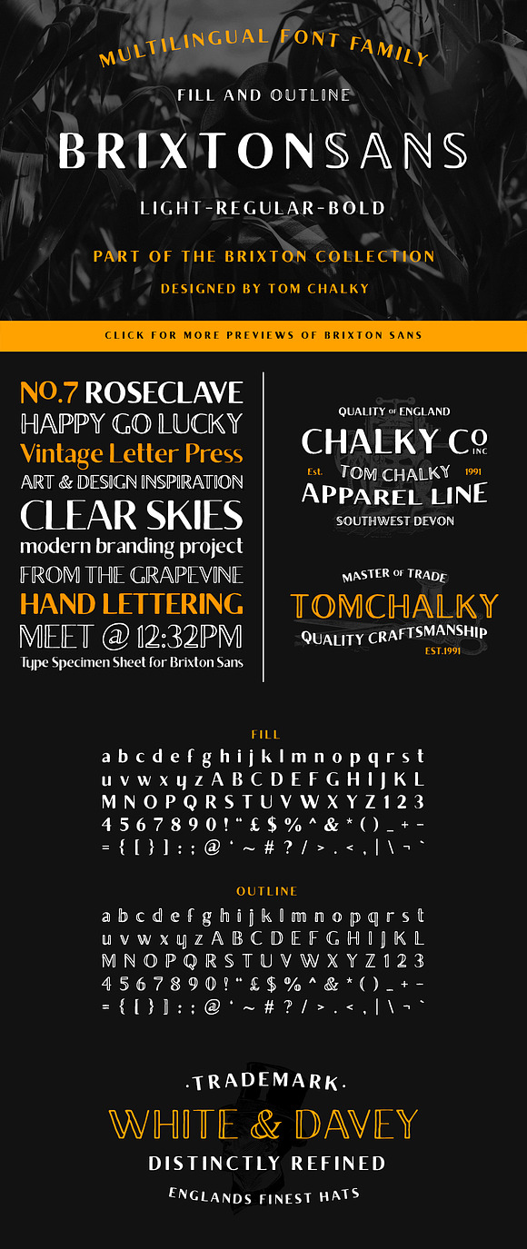 The Brixton Collection (16 Fonts) in Display Fonts - product preview 1