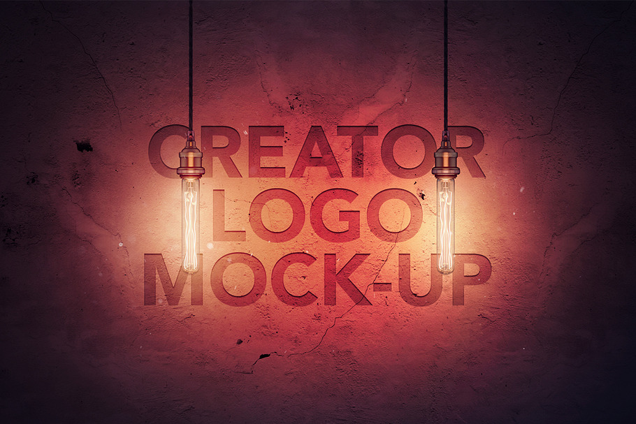 Creator Logo Mock-up / Light Edition