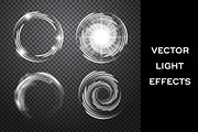Vortex. Vector light effects set