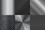 Metall texture pattern vector