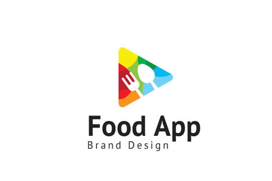 Food App Logo in Logo Templates - product preview 8