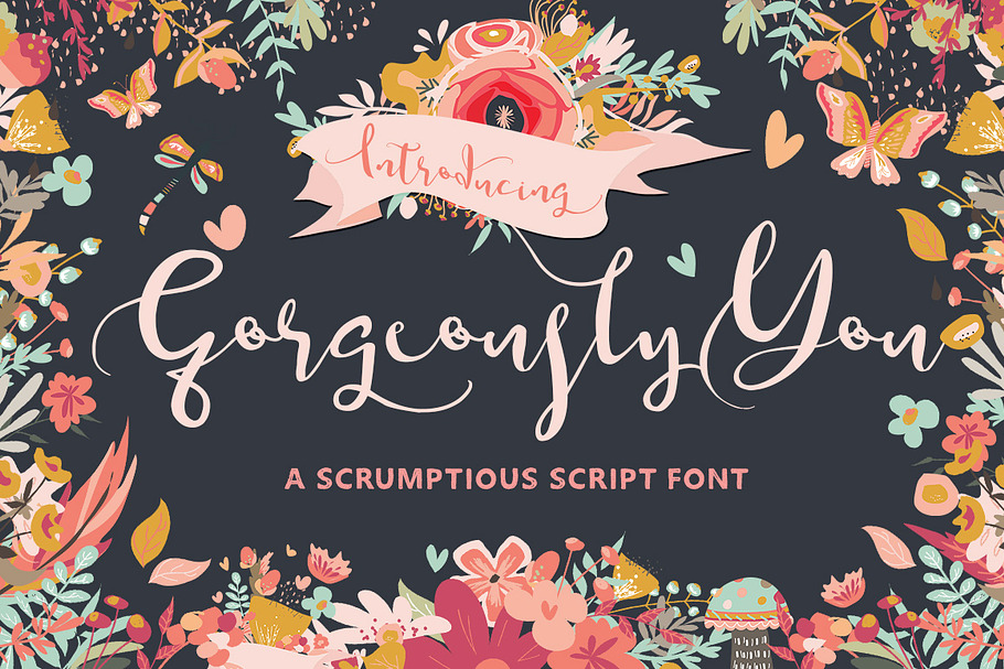 Gorgeously You Script Font in Script Fonts - product preview 8