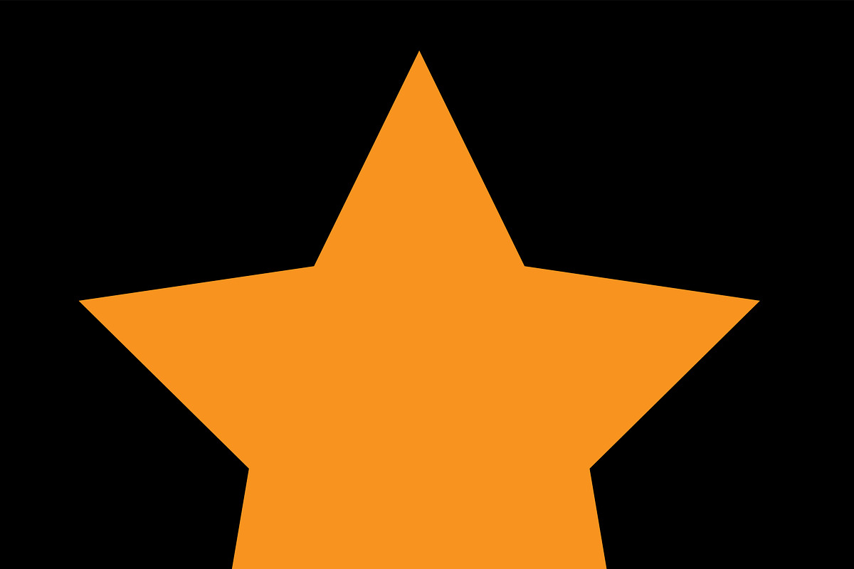 Star icon orange color in Icons - product preview 8