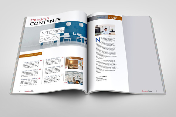 A5 Simple Magazine in Magazine Templates - product preview 1