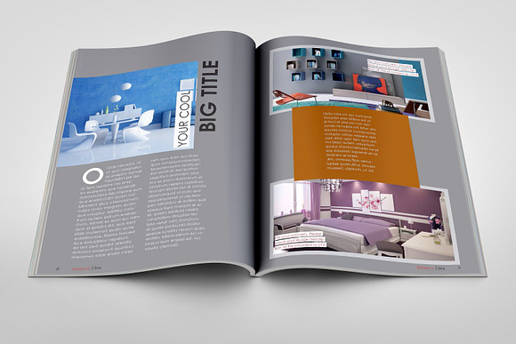 A5 Simple Magazine in Magazine Templates - product preview 4