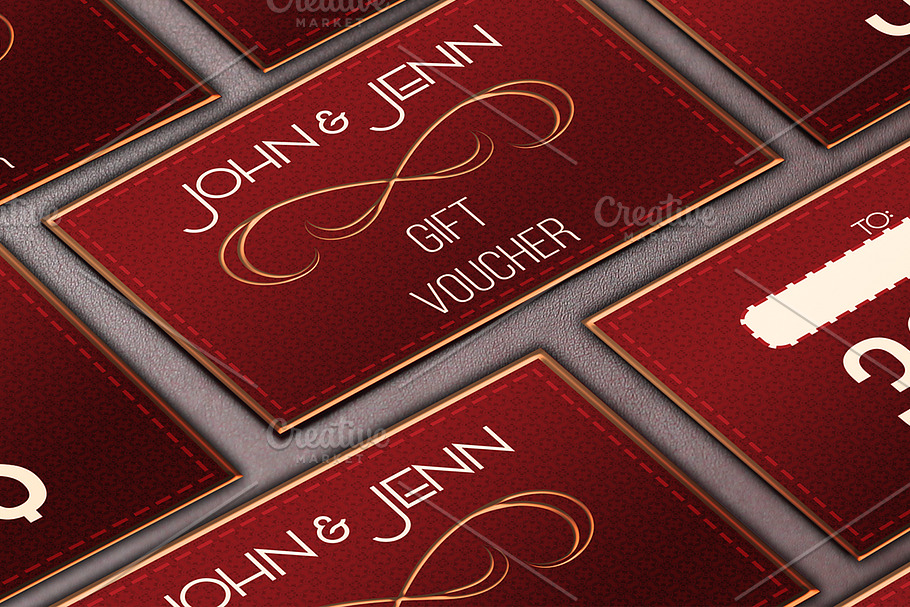 Stylish Gift Voucher in Card Templates - product preview 8