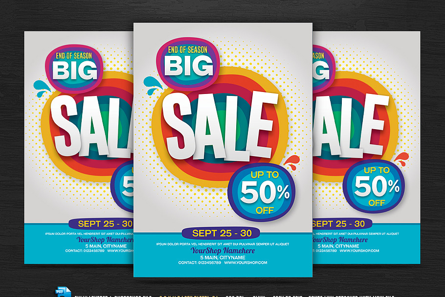 Big Sale Flyer in Flyer Templates - product preview 8