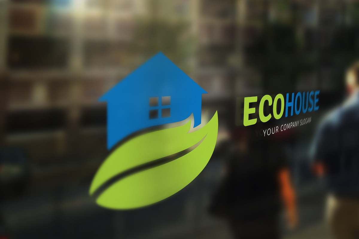 Eco House in Logo Templates - product preview 8