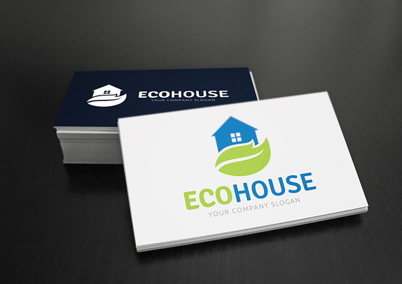 Eco House in Logo Templates - product preview 1