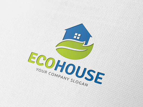 Eco House in Logo Templates - product preview 3
