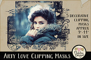 Arty Love Photography Clipping Masks