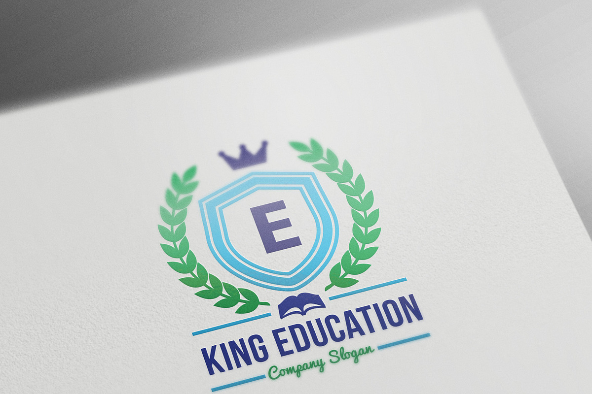 King Education in Logo Templates - product preview 8