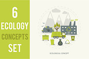 6 Ecologic Concepts Set