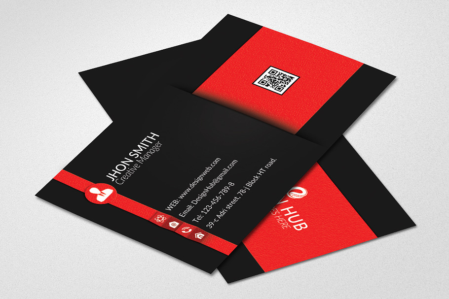 Stylish Business Card Template in Card Templates - product preview 8