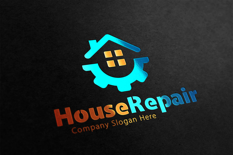 House Repair Logo