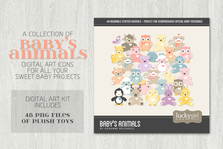 Baby's Animals in Baby Icons - product preview 8