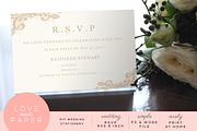 RSVP Wedding Invite R1011