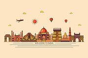 India line skyline