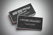 Night Bar Club Card