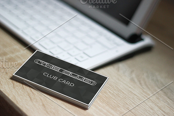 Night Bar Club Card in Card Templates - product preview 2