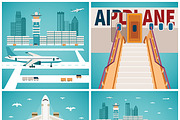 Airport concepts set