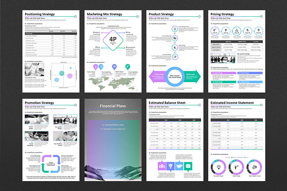 Gradient Theme PowerPoint Strategy in PowerPoint Templates - product preview 4