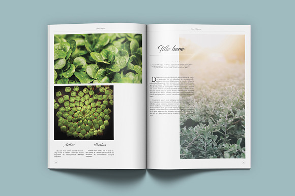 Guido Eco Garden Magazine in Magazine Templates - product preview 12