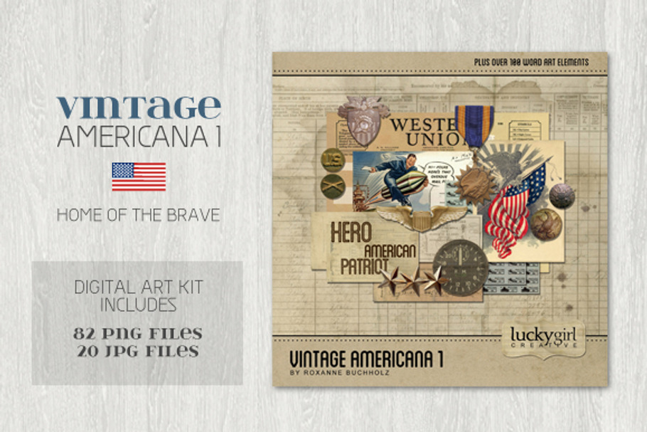 Vintage Americana 1 in Objects - product preview 8