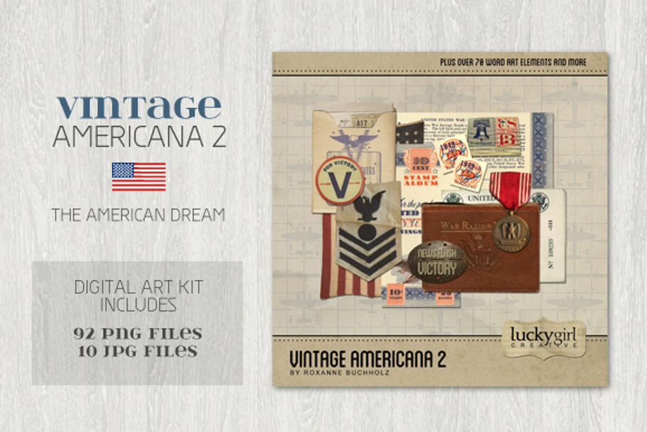 Vintage Americana 2 in Objects - product preview 8