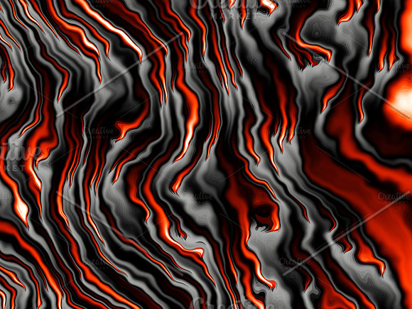 Fractal waves backgrounds in Textures - product preview 5