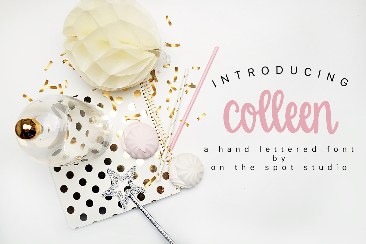 Colleen in Script Fonts - product preview 8