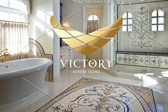 Victory Luxury Tiling in Logo Templates - product preview 1