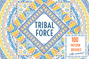 Tribal Force pattern brushes