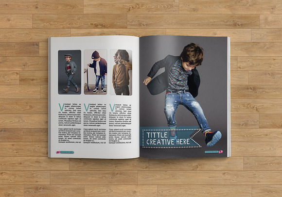 Bohemian Kids in Magazine Templates - product preview 2
