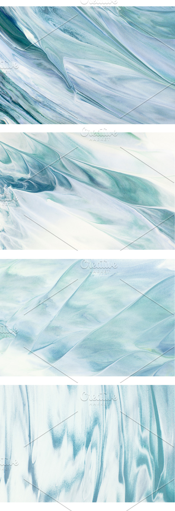 Sea Painted Backgrounds in Textures - product preview 3
