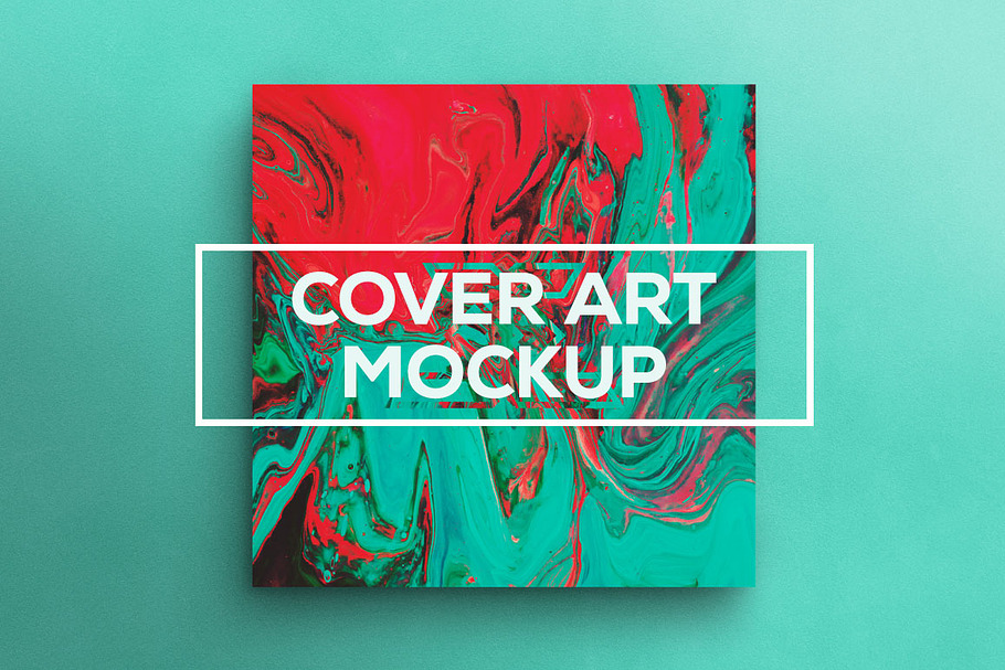 Cover Art Mockup in Product Mockups - product preview 8