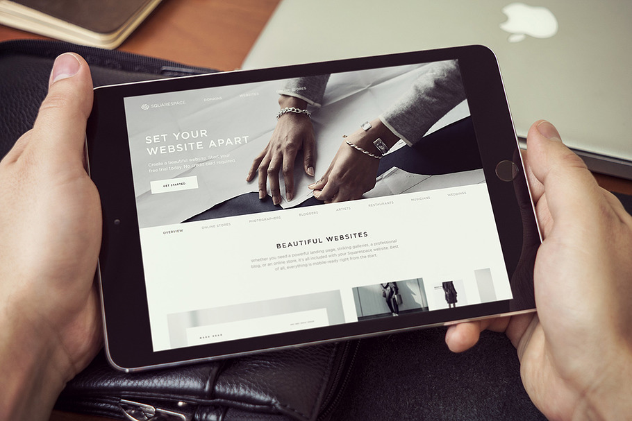 iPad Screen Mockups v1 in Mobile & Web Mockups - product preview 8