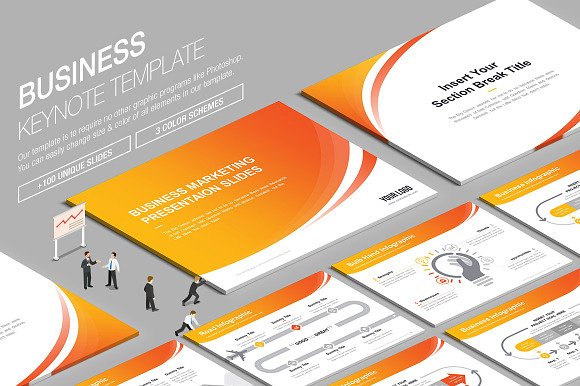 Business Keynote Template vol.1 in Keynote Templates - product preview 2