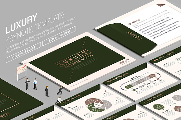 Luxury Keynote Template vol.2 in Keynote Templates - product preview 2