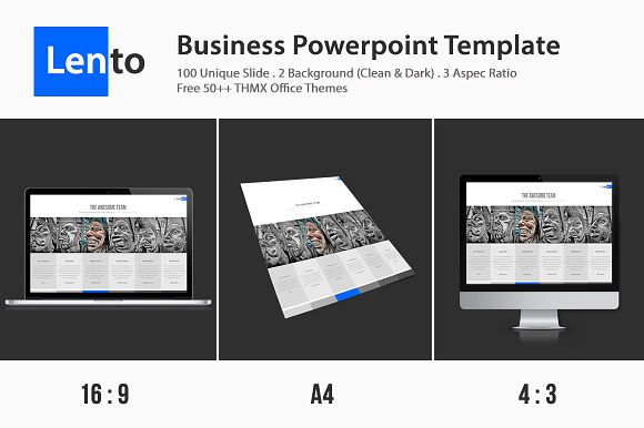 Lento Multipurpose Powerpoint in PowerPoint Templates - product preview 4