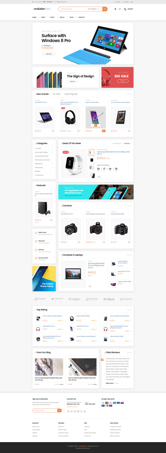 Evolution - Magento 2 Theme- 18 Demo in Magento Themes - product preview 1