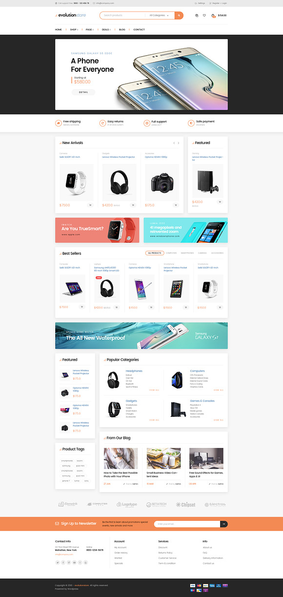Evolution - Magento 2 Theme- 18 Demo in Magento Themes - product preview 5