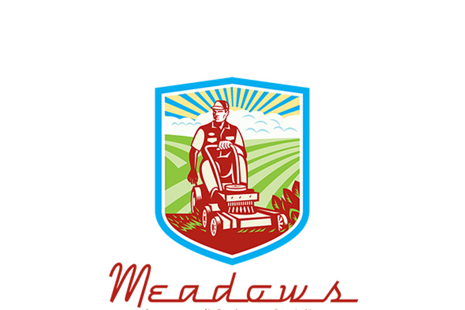 Meadows Lawnmowing Logo
