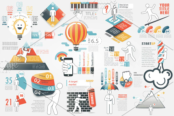 Human Infographic Bundle in Presentation Templates - product preview 1